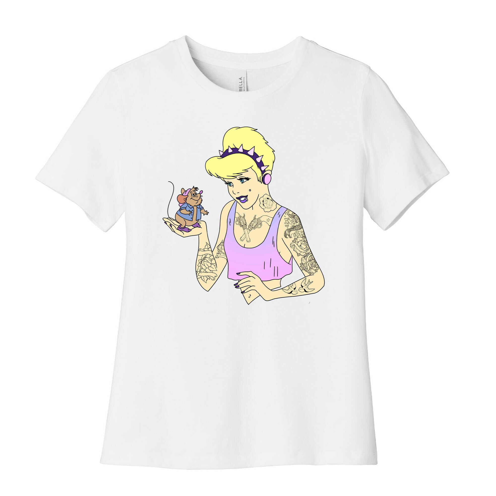 Pastel Goth Cinderella Women's Cotton Tee